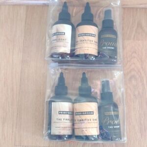 Pride & Groom Sensitive One 2 Kits Wash Scent Detangler Six Bottles New